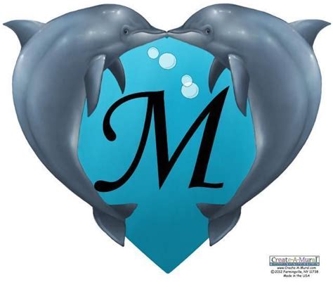 Dolphin Heart Mural -Custom | Mural, Dolphins tattoo