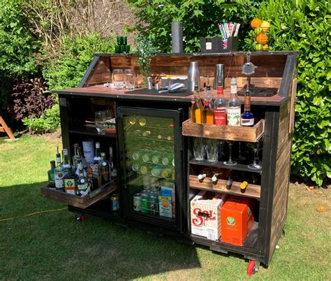 DIY Portable Home Cocktail Bar : r/DIY