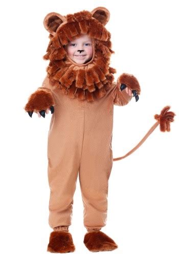 Lovable Lion Costume for a Toddler