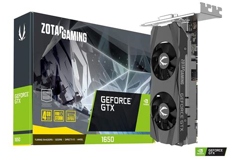 Buy ZOTAC GAMING GeForce GTX 1650 LP 4GB GDDR6 128-bit Gaming Graphics ...