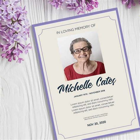 Funeral Announcement Cards | Print-Print