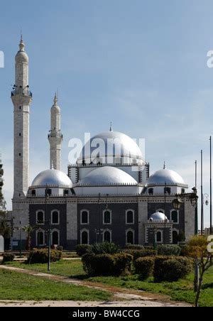 The Khalid ibn al-Walid Mosque in Homs, Syria, located in a park Stock Photo, Royalty Free Image ...