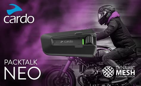 CARDO - Nuevo intercomunicador de moto Cardo Packtalk Neo | CORVER.es