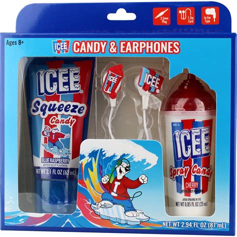 Icee, Slush Puppie Candy Packs Include Earphones - NCA