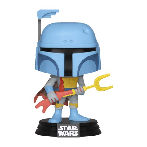 Star Wars Funko POP! Vinyl #305 Animated Boba Fett (Holiday Special ...