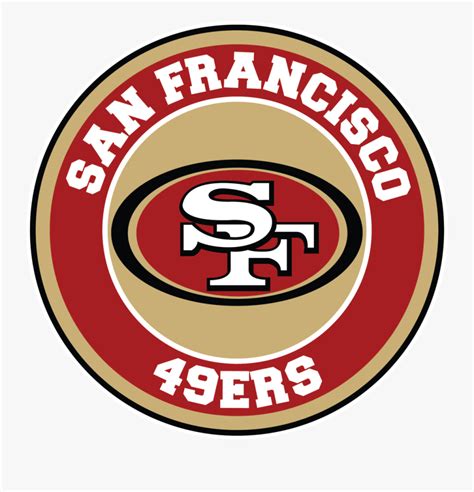 San Francisco 49ers Logo Transparent - Circle , Free Transparent Clipart - ClipartKey