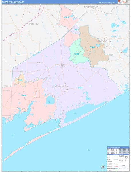 Maps of Matagorda County Texas - marketmaps.com