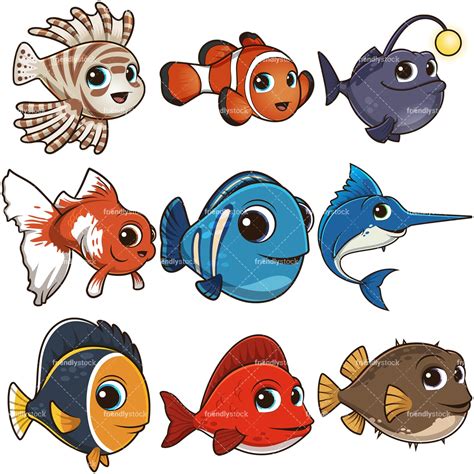 Collection of over 999 fish cartoon images – Stunning array of fish cartoon images in Full 4K ...