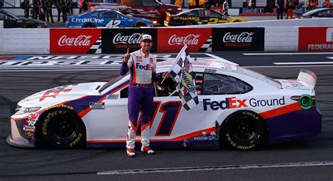 Denny Hamlin caps Pocono doubleheader with win | NASCAR