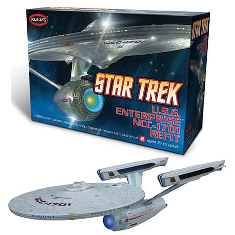 Star Trek USS Enterprise NCC-1701 Refit 1:1000 Scale Model