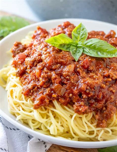 Easy Homemade Spaghetti Sauce | Recipe | Homemade spaghetti sauce ...