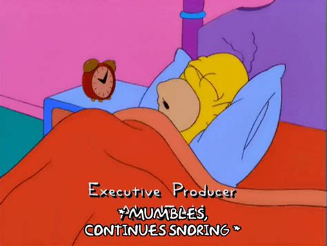 Snoring sleeping homer simpson GIF - Find on GIFER