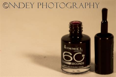 Rimmel Nail Varnish - 600 Deliciously Dark | Taken in a stud… | Flickr