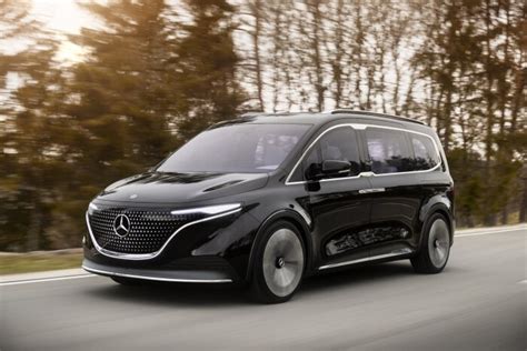 Mercedes-Benz unveils concept of electric minivan