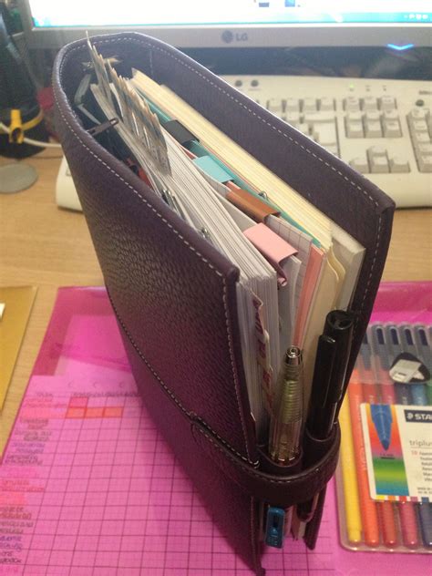 Filofax A5 Finchley in Imperial Purple in 2024 | Leather planner, Filofax, Filofax planners