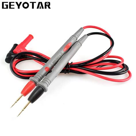 Aliexpress.com : Buy GEYOTAR Multimeter probe test leads wires Needle Tip Probe for Universal ...