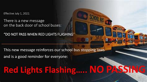 New Eight Lamp Amber-Red Warning System – Student Transportation of Eastern Ontario