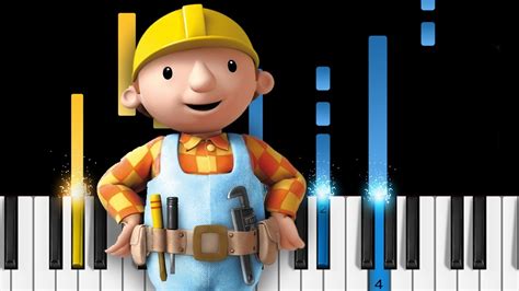 Bob the Builder - Theme Song - EASY Piano Tutorial Chords - Chordify