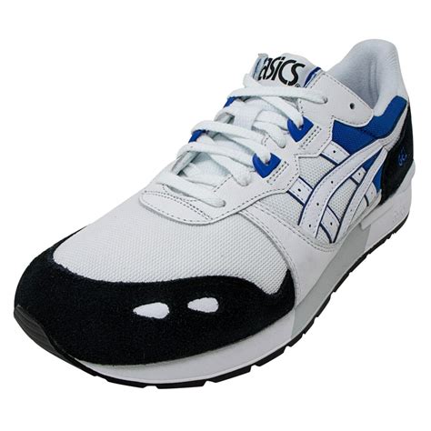 ASICS Tiger - Asics Tiger Men's Gel-Lyte White / Blue Ankle-High Mesh Sneaker - 9M - Walmart.com ...