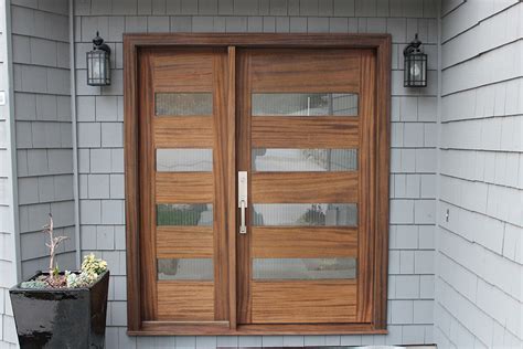 Modern Exterior Wood Doors