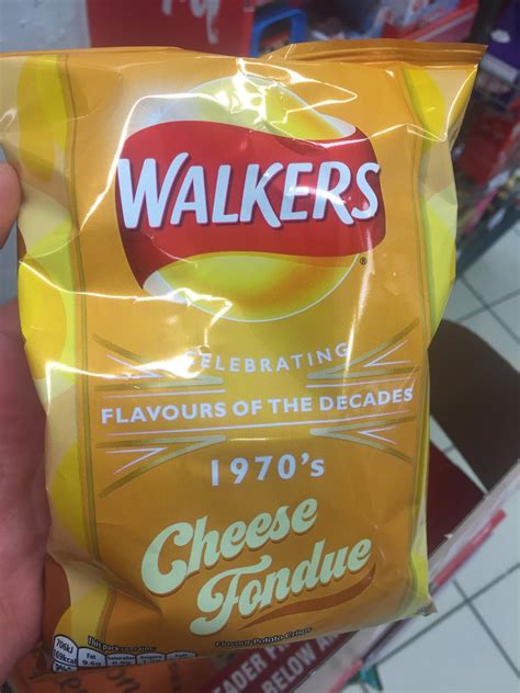 Walkers Flavours Of The Decades Crisps: Coronation Chicken etc