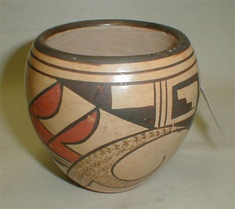 Sold at Auction: Southwest Native American pottery jar with burnished ...