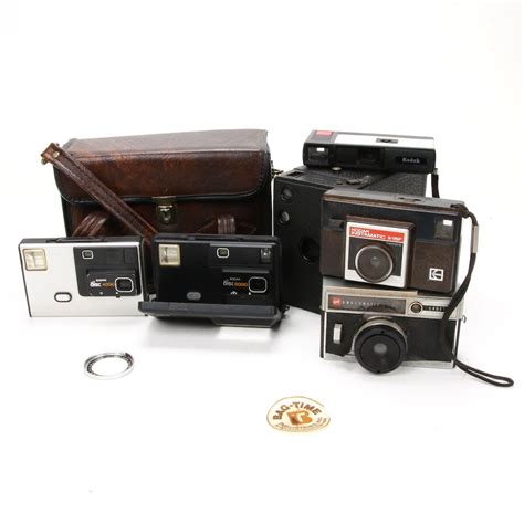 Eastman Kodak Cameras, Including No. 2 Brownie, Instamatic and Disc ...