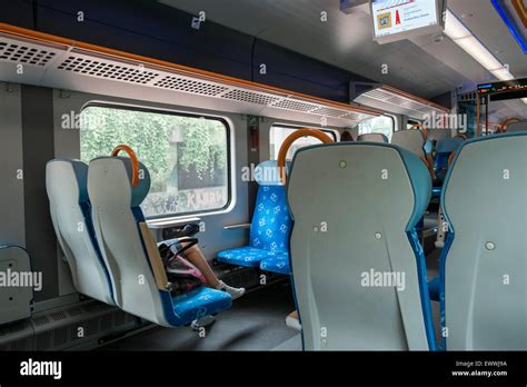 Interior of modern passenger train carriage Stock Photo, Royalty Free Image: 84771046 - Alamy