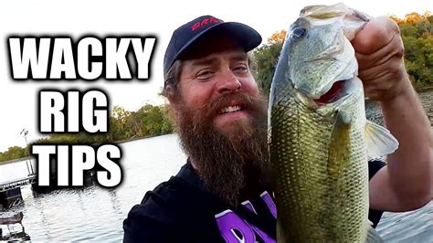 Easy Fishing Tips to Catch More Bass on a Wacky Rig (Yum Dinger) - YouTube