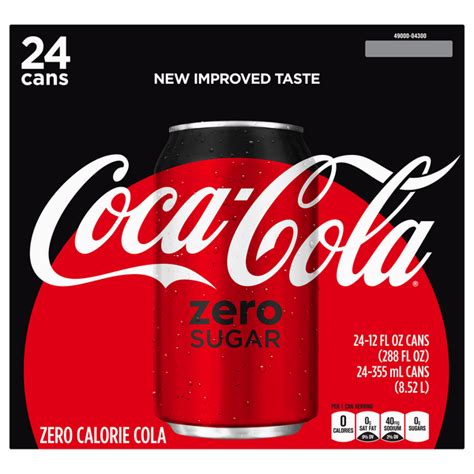 Coke Zero Nutrition Label