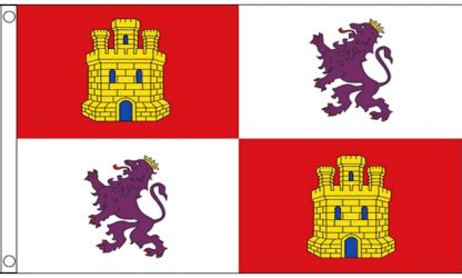 Castile and Leon Flag (Medium) - MrFlag