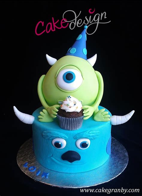 Monster inc cake | Monster inc cakes, Cake, Desserts