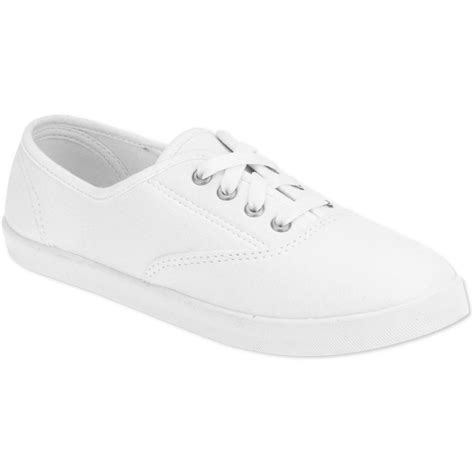 Women's Casual Canvas Lace Up Shoe - Walmart.com - Walmart.com