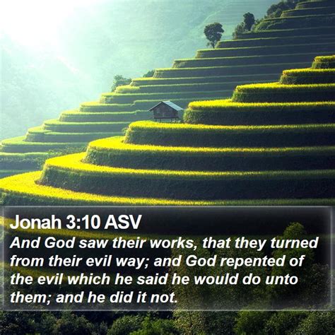 Jonah 3 Scripture Images - Jonah Chapter 3 ASV Bible Verse Pictures