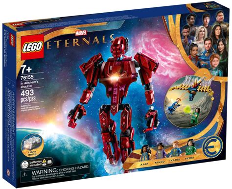 LEGO Eternals Sets & Minifigures Revealed & Photos! 11" Celestial Figure! - Marvel Toy News