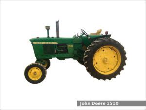 John Deere 2510 row-crop tractor: review and specs - Tractor Specs