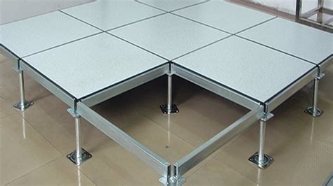 Steel anti static perforated access floor computer room raised flooring ...