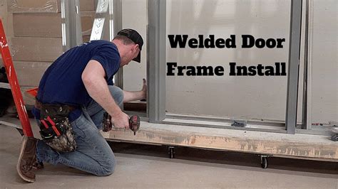 How To: Welded Door Frame Install - YouTube in 2021 | Door frame, Installation, Doors