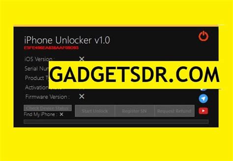 iPhone Unlocker Tool V1.4 Latest version Free Download - GSM Doctor