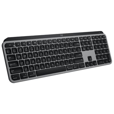 Logitech MX Keys Wireless Gaming Keyboard Black, Techinn