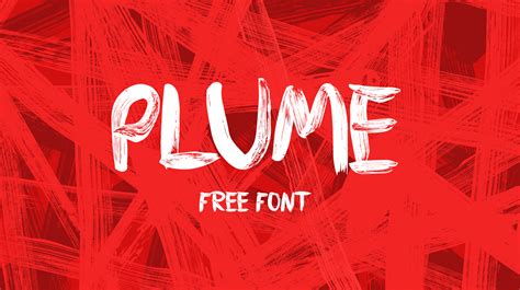 PLUME - Free Brush Font :: Behance