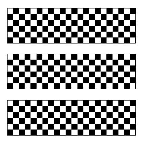 Checkered Flag Pattern Printable