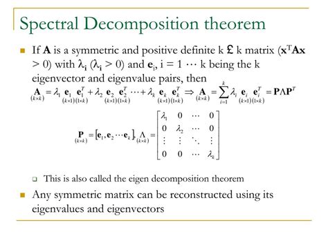 PPT - Eigen Decomposition and Singular Value Decomposition PowerPoint ...