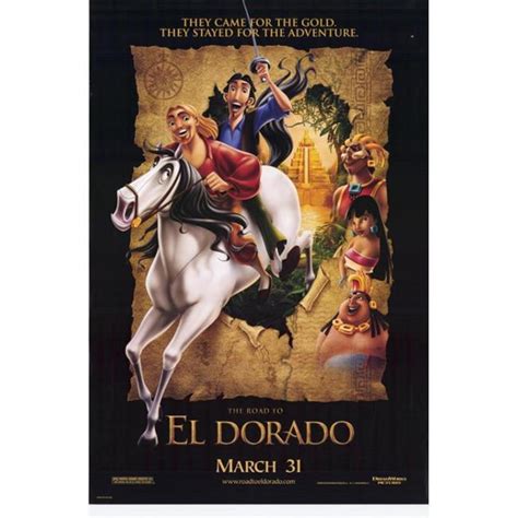 The Road to El Dorado Movie Poster - 27 x 40 in. - Walmart.com