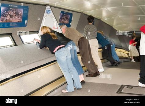 St. Louis Missouri MO USA, Inside the observation deck on the Gateway ...