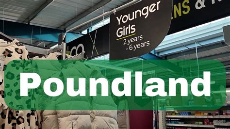 Poundland Girls Clothes shopping November 2022 - YouTube