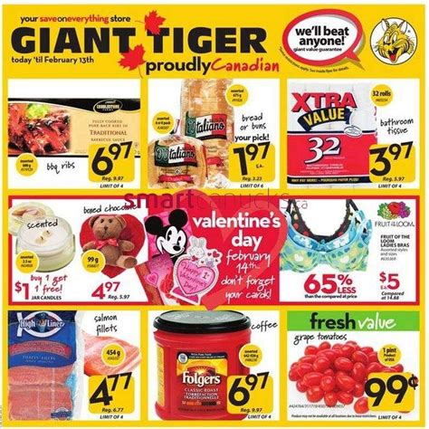 Giant Tiger flyer Feb 6 to 13