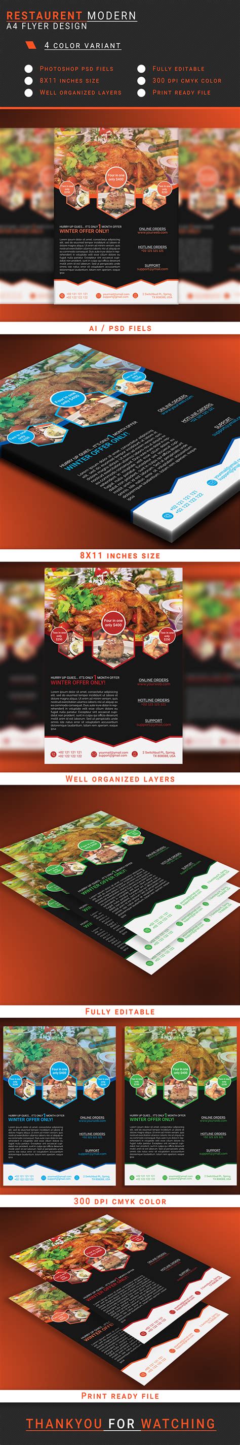 Flyer design with mockup | Behance