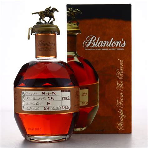 Blanton's Straight from the Barrel Dumped 2019 | Whisky Auctioneer