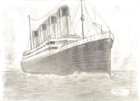 How To Draw The Titanic Titanic Art Titanic Drawings | Images and Photos finder